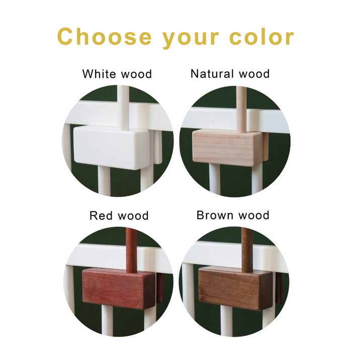 Wooden Mobile Holder - Natural par WoolenTenderness - Decor and Furniture | Jourès