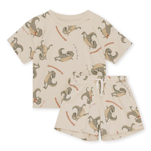 Short Sleeves Set - 12m to 4Y - Dansosaurus par Konges Sløjd - T-shirts, sweaters & cardigans | Jourès