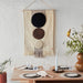 Maru Wall Rug - Brown / Offwhite par OYOY Living Design - Bedroom | Jourès