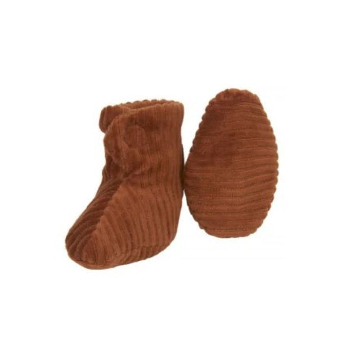 Chaussons nouveau-né - 0-6 m - Caramel par Nanami - Bonnets, mitaines et chaussons | Jourès