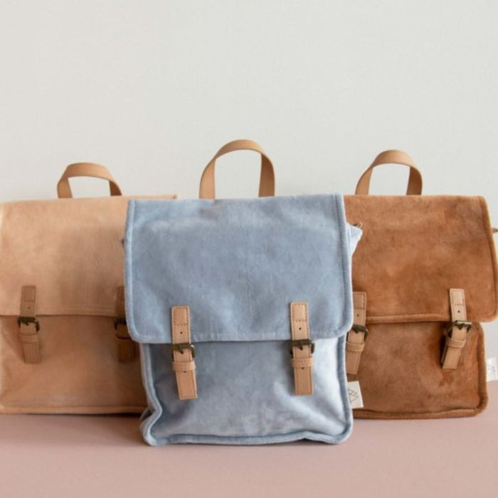 Backpack - Velvet - Cream par Nanami - Backpacks & Mini Handbags | Jourès