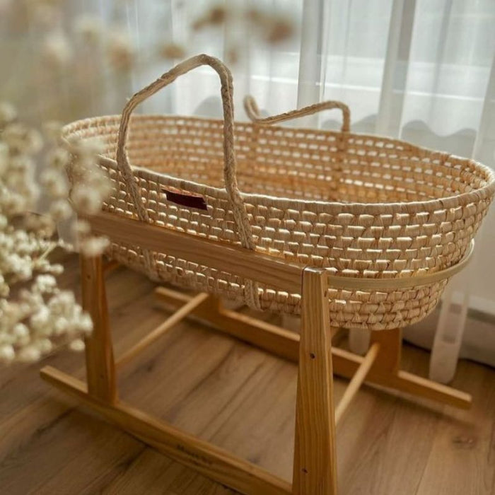 Wicker Basket - Original par Mustbebaby - Baby Rockers, Cribs, Moses and Bedding | Jourès