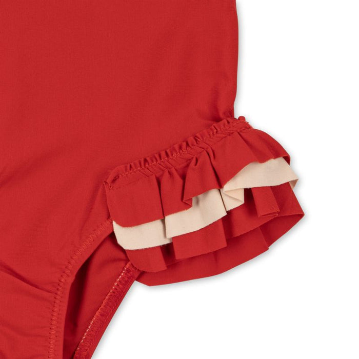 Cerise Swimsuit - 2Y to 4Y - Barbados Cherry par Konges Sløjd - Clothing | Jourès