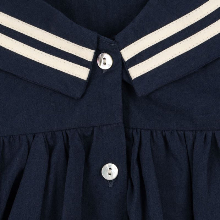 Sailor Dress - 3-4Y - Navy blue par Konges Sløjd - The Sun Collection | Jourès
