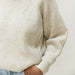 Chandail en laine d'allaitement - XS, L - Beige par Tajinebanane - Vêtements d'allaitement | Jourès