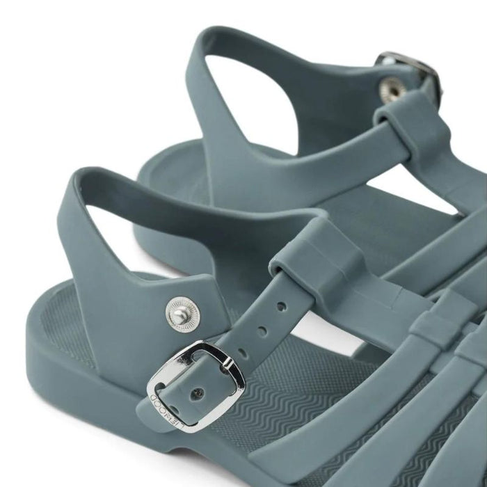 Bre Sandals - Size 19 to 24 - Whale Blue par Liewood - Liewood | Jourès