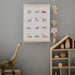 Affiche  éducative Dinosaures - 11x17 par Mushie - Chambre de bébé | Jourès