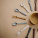 Kids Fork and Spoon Set - Vanilla par Mushie - Mealtime | Jourès