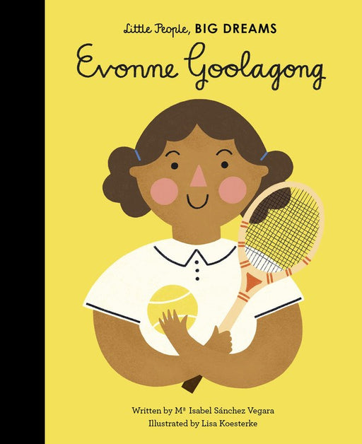 Livre pour enfants - Anglais - Evonne Goolagong par Little People Big Dreams - Les Bas de Noël | Jourès
