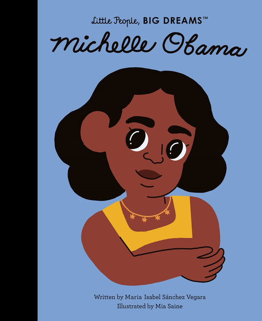Livre pour enfants - Anglais - Michelle Obama par Little People Big Dreams - Retour à l'école | Jourès