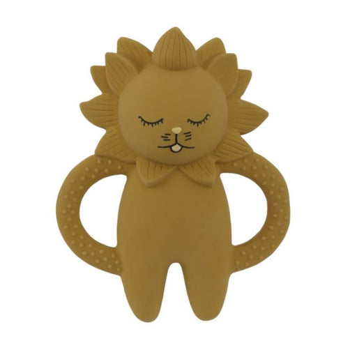 Rubber teeth soother - Lion par Konges Sløjd - Toys, Teething Toys & Books | Jourès