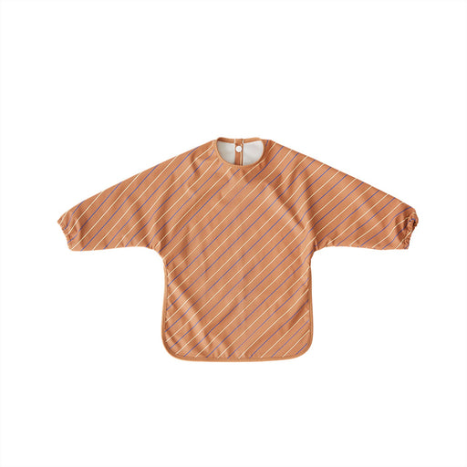 Cape bib - Striped - Caramel par OYOY Living Design - OYOY Mini | Jourès