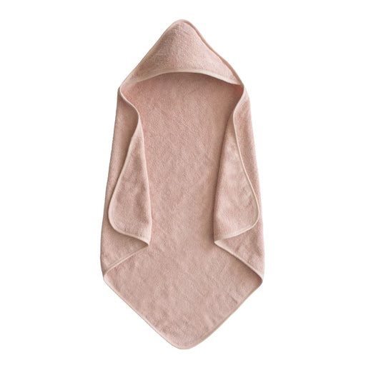 Organic cotton hooded towel - Blush par Mushie - Bath time | Jourès