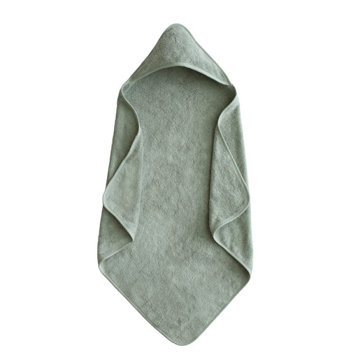 Organic cotton hooded towel - Moss par Mushie - Baby Shower Gifts | Jourès