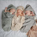 Organic cotton hooded towel - Moss par Mushie - Baby | Jourès