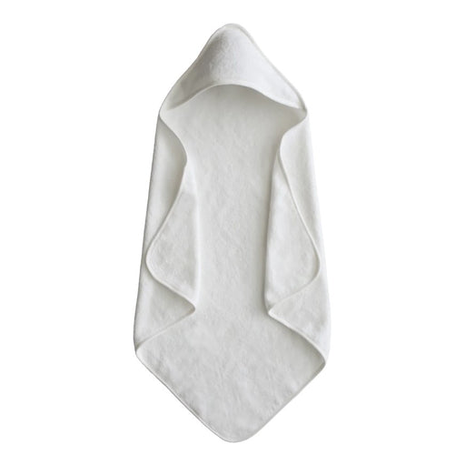 Organic cotton hooded towel - Pearl par Mushie - Bath time | Jourès