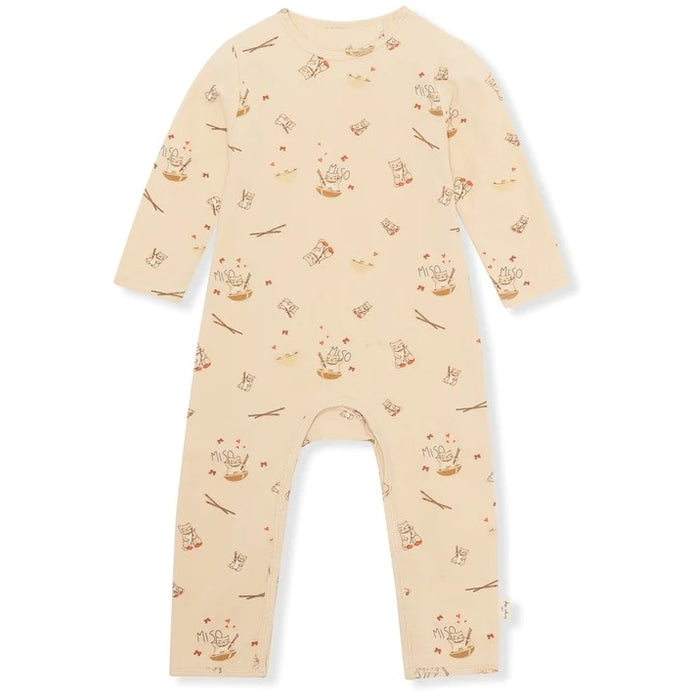 Basic Baby Onesie - 6m to 2Y - Miso Moonlight par Konges Sløjd - The Space Collection | Jourès