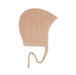 Merino Wool Fuzzy Helmet - 0-3 m - Maple Sugar par Konges Sløjd - Outerwear | Jourès