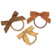 Bow Hair Ties - Pack of 3 - Moonbeam par Konges Sløjd - The Space Collection | Jourès