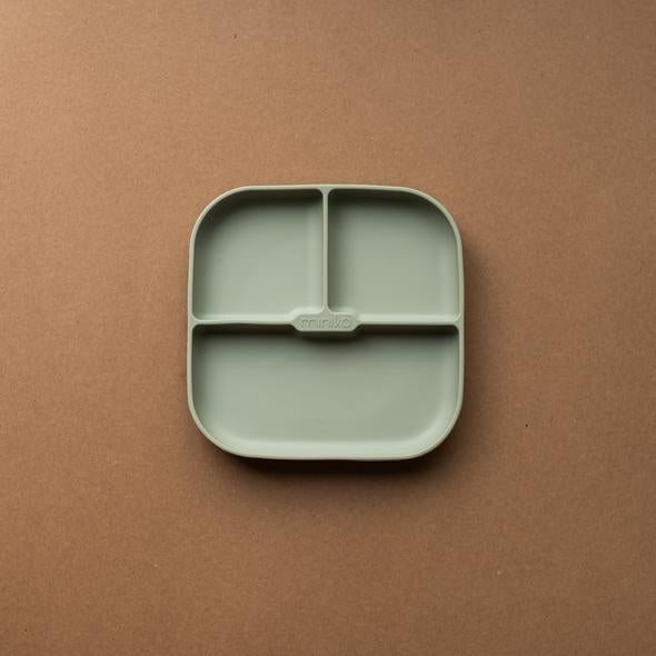 Silicone plate for baby - Sage par Minika - Tableware | Jourès