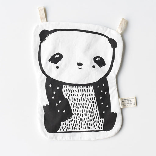 Organic Crinkle Toy - Panda par Wee Gallery - Gifts $50 or less | Jourès