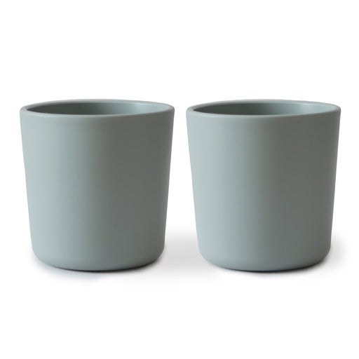Dinnerware Cup for Kids - Set of 2 - Blue par Mushie - Tableware | Jourès