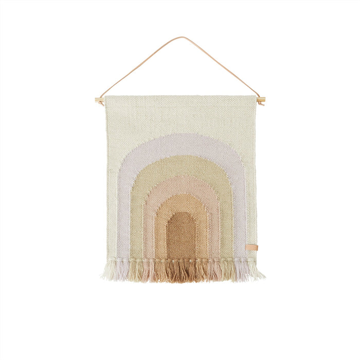Mini Wall Rug - Follow The Rainbow - Lavender par OYOY Living Design - Bath time | Jourès