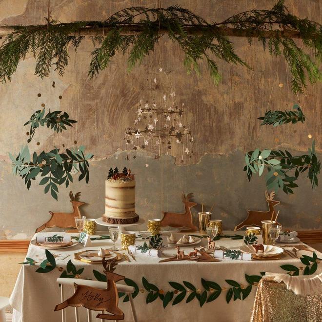 Festive Foliage Chandelier par Meri Meri - Advent Calendars & Holiday Decoration | Jourès
