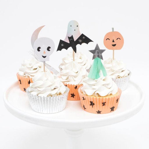 Pastel Halloween Cupcake Kit - Pack of 24 par Meri Meri - Meri Meri | Jourès