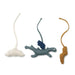Knitted Animals - Grace Playgym Accessories - Dragon mix - Pack of 3 par Liewood - Nursery | Jourès
