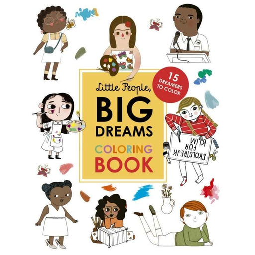 Little People Big Dreams - Coloring book par Little People Big Dreams - Little People Big Dreams | Jourès