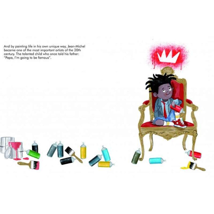 Kids book - Jean Michel Basquiat par Little People Big Dreams - Back to School | Jourès