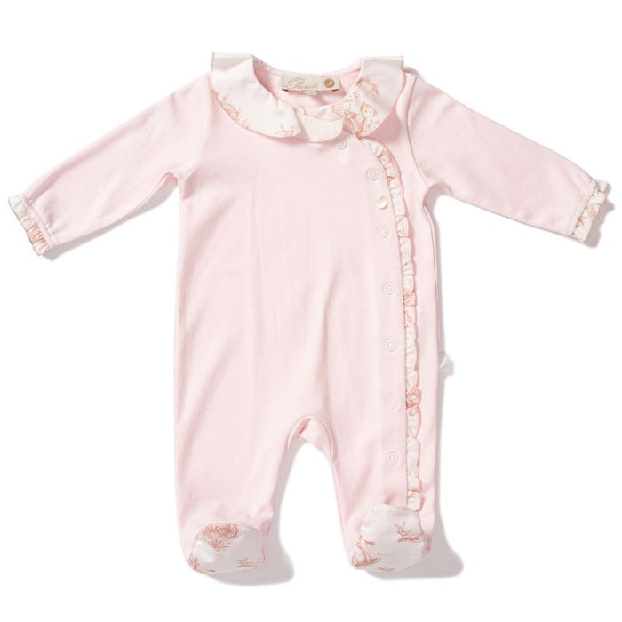 Pyjama nouveau-né - 1m à 6m - Rose pâle par Pureté du bébé - L'heure du dodo | Jourès