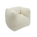 Sofa Beanbag for kids - Teddy cream white par Jollein - The Teddy Collection | Jourès