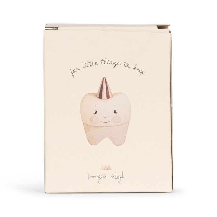 Baby Tooth Box - Off White par Konges Sløjd - Money Bank, Musical Box & Tooth Box | Jourès