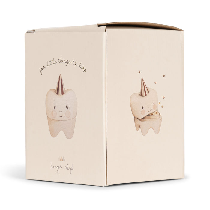 Baby Tooth Box - Off White par Konges Sløjd - Decoration | Jourès