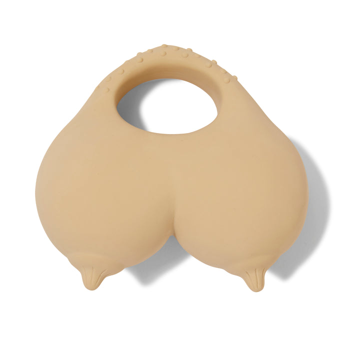 Rubber teeth soother - Boobs - Creamy White par Konges Sløjd - Baby Shower Gifts | Jourès