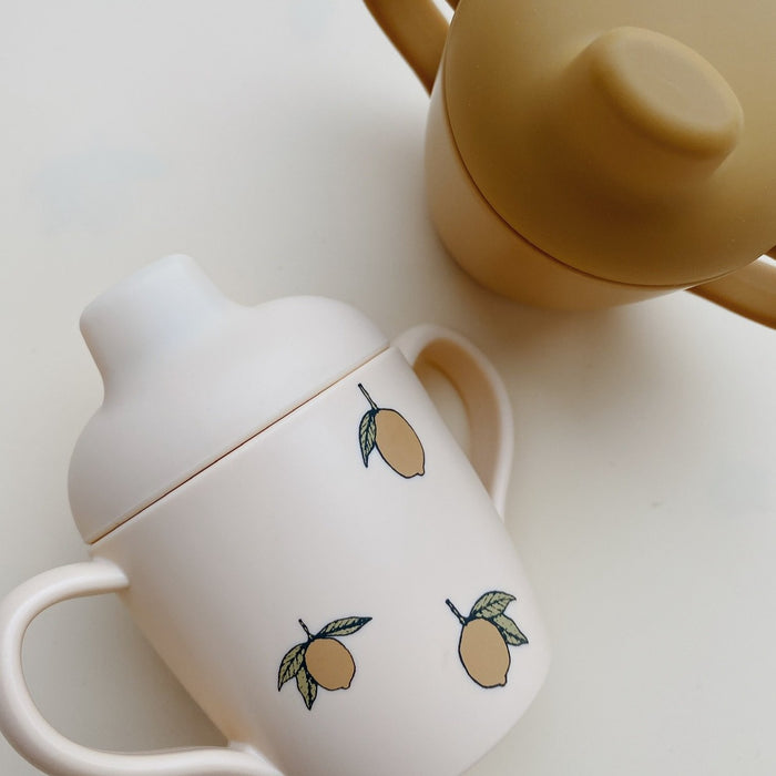 Sippy cups - Pack of 2 - Lemon par Konges Sløjd - Baby | Jourès