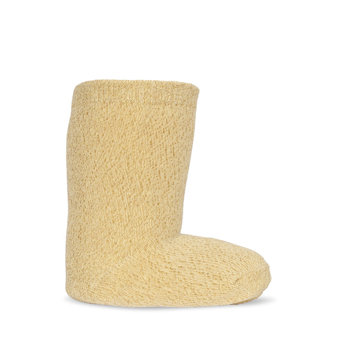 Lurex socks - Pack of 3 - Macaroon/Golden haze/Dot par Konges Sløjd - Baby Shower Gifts | Jourès