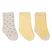 Rib socks - Pack of 3 - Golden haze/Stripe/Dot par Konges Sløjd - Baby Shower Gifts | Jourès