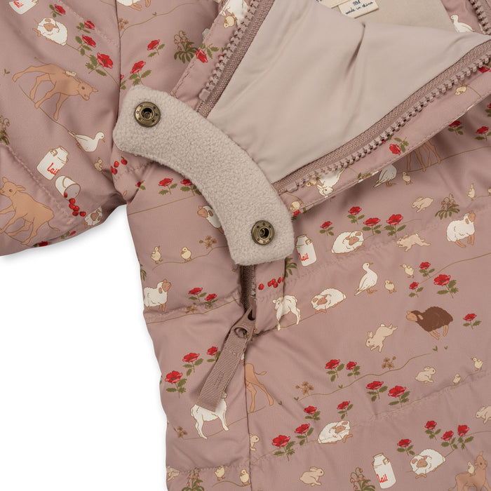 Baby Down Onesie - 3m to 18m - Farmtastic par Konges Sløjd - Gifts $100 and more | Jourès