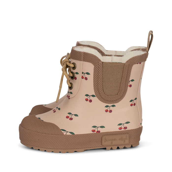 Winter Rubber Thermo Boots - Size 21 to 30 - Cherry par Konges Sløjd - Outerwear | Jourès