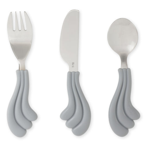Wavy Cutlery - Pack of 3 - Whale par Konges Sløjd - Cutlery | Jourès