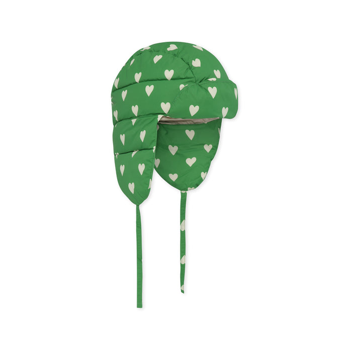 Nuka Helmet - Aisuru Green - 2-4Y (one size left!) par Konges Sløjd - Gloves & Hats | Jourès