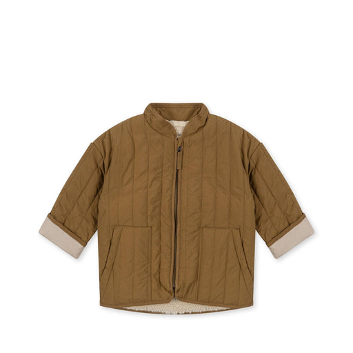 Storm Thermo Jacket - 12m to 4Y - Dull Gold par Konges Sløjd - Back to School 2023 | Jourès
