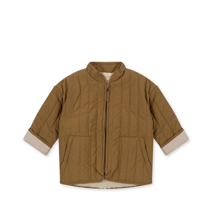 Storm Thermo Jacket - 12m to 4Y - Dull Gold par Konges Sløjd - Back to School | Jourès