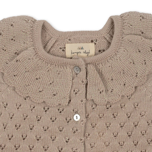 Holiday Cardigan - 6m to 4T - Peach Dust par Konges Sløjd - Holiday Style | Jourès