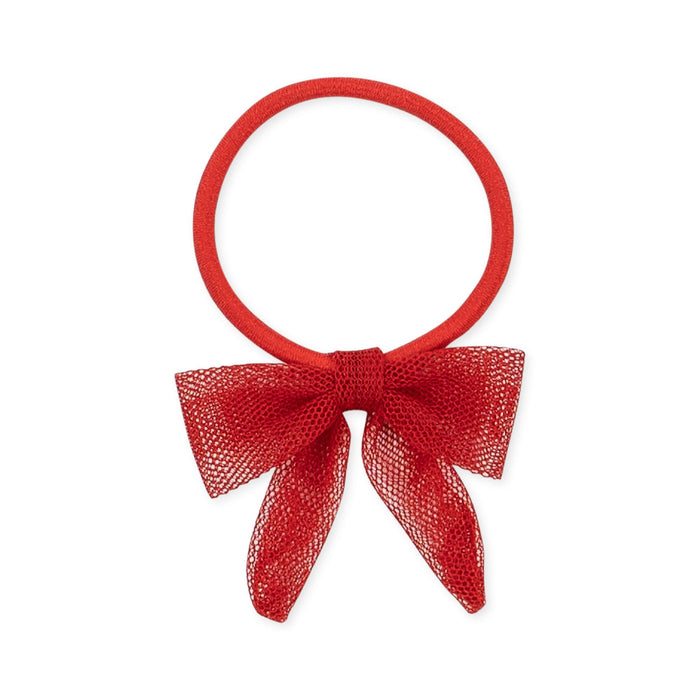 Tulle Bows Hair Ties - Pack of 4 - Multi star / Red par Konges Sløjd - Accessories | Jourès