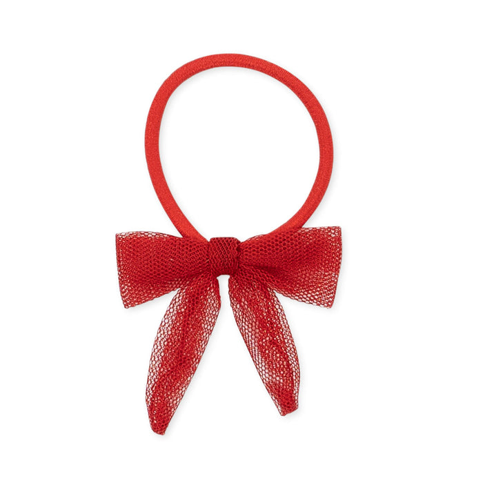 Tulle Bows Hair Ties - Pack of 4 - Multi star / Red par Konges Sløjd - Back to School | Jourès