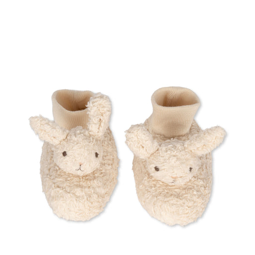 Bunny Teddy Footies - Size 22-27 - Beige par Konges Sløjd - Slippers | Jourès